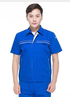 夏天工作服短袖薄款透氣